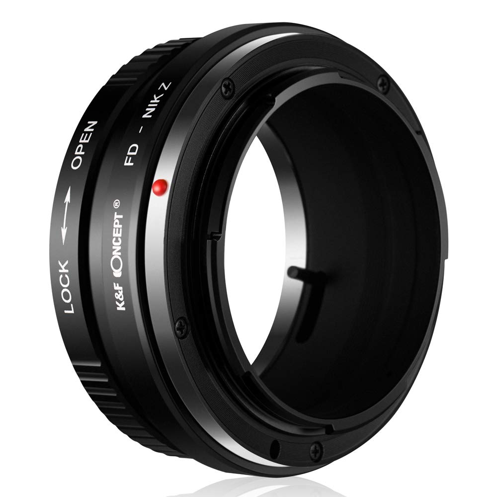 K&F Concept Lens Mount Adapter For Fd Fl Lens To Nikon Z6 Z7 Camera
