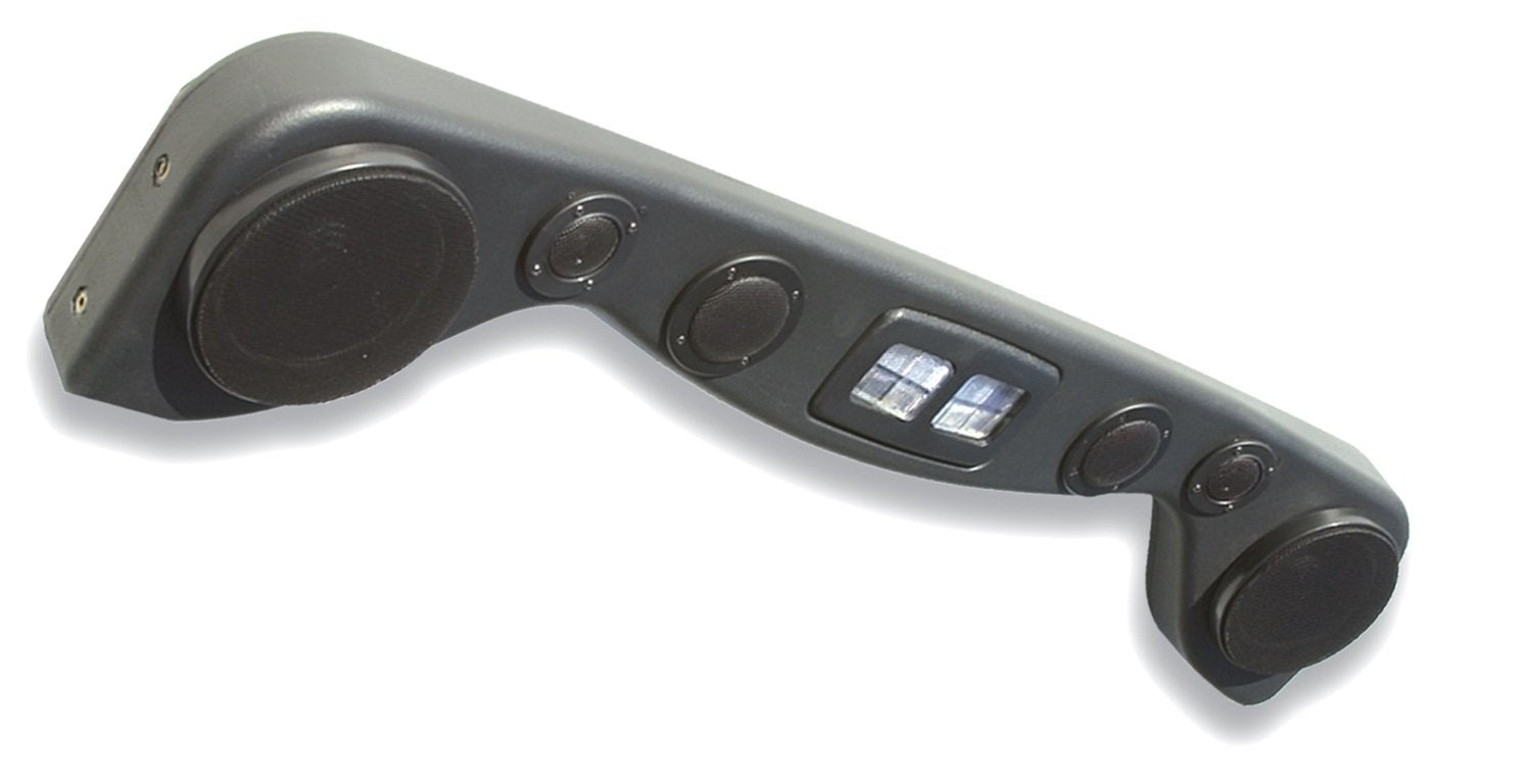Vertically Driven 792501 6 Speaker Sound Bar Wrangler 87 02,Black
