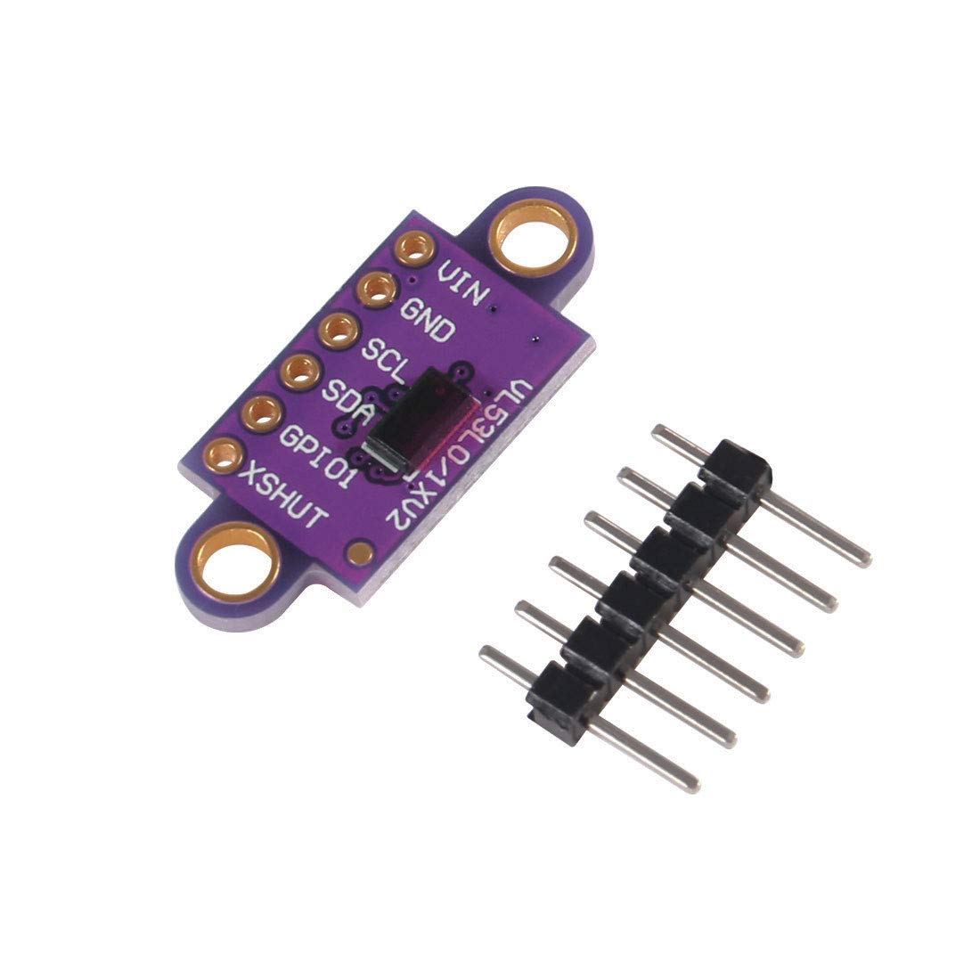 Alamscn Vl53L0X Time Of Flight (Tof) Laser Ranging Sensor Breakout Vl53L0Xv2 Laser Flight Distance Measurement Module I2C Iic Fo