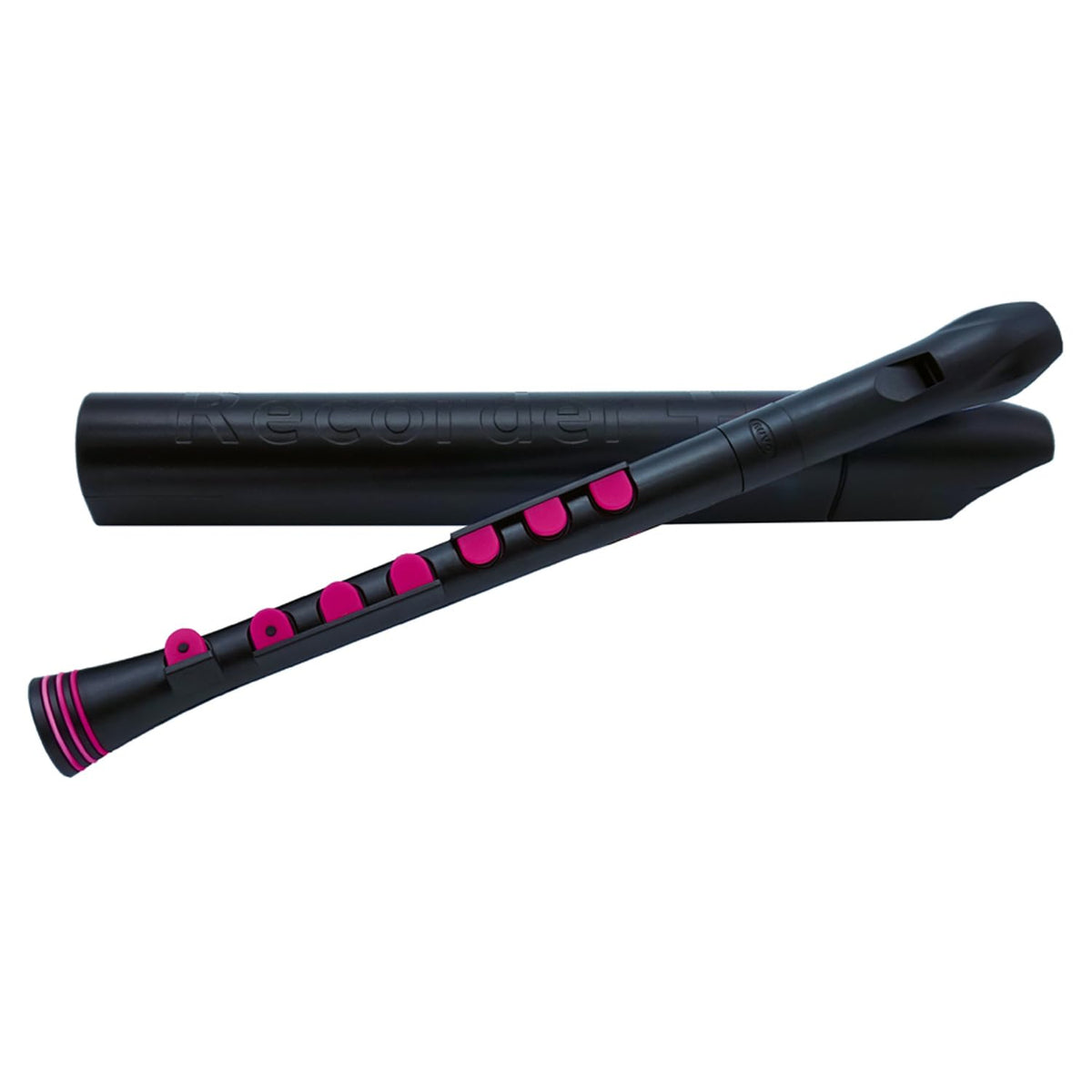 Nuvo Recorder; N320RDBPK; Recorder +; Black/Pink; Key of C
