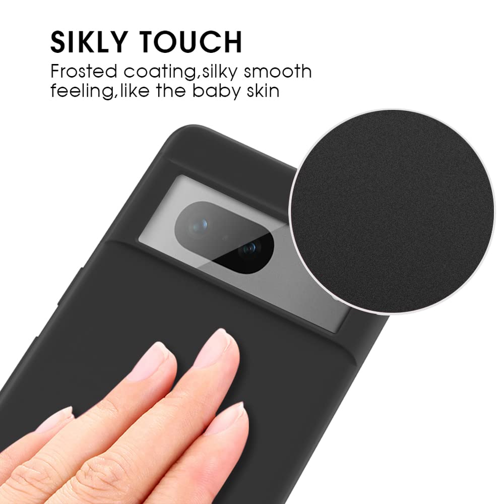 X Level Google Pixel 7 Case Ultra Thin Slim Fit [Guardian Series] Phone Cases Soft Flexible Tpu Matte Finish Coating Light Prote