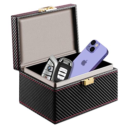 Jxe Jxo Faraday Box, Rfid Signal Blocking Box, Faraday Bag Signal Blocking Bag Shielding Pouch Wallet Case For Car Key