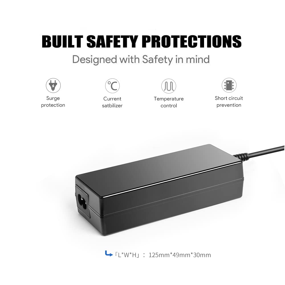 For Jackery Charger, Kfd Ac Adapter For Jackery Portable Power Station Explorer 240 300 500 550 E240 E300 E500 G0500A0500Ah 2 29