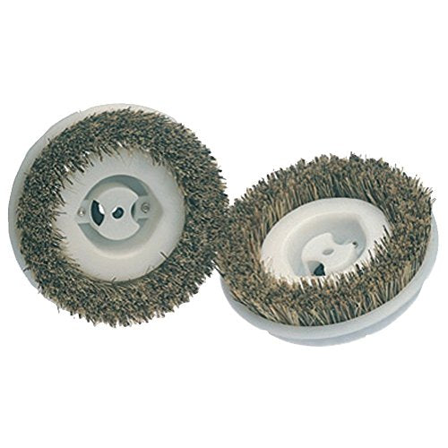 Koblenz 45 0134 2 Floor Scrubbing Brushes, 2 Pack, Standard, Beige/White