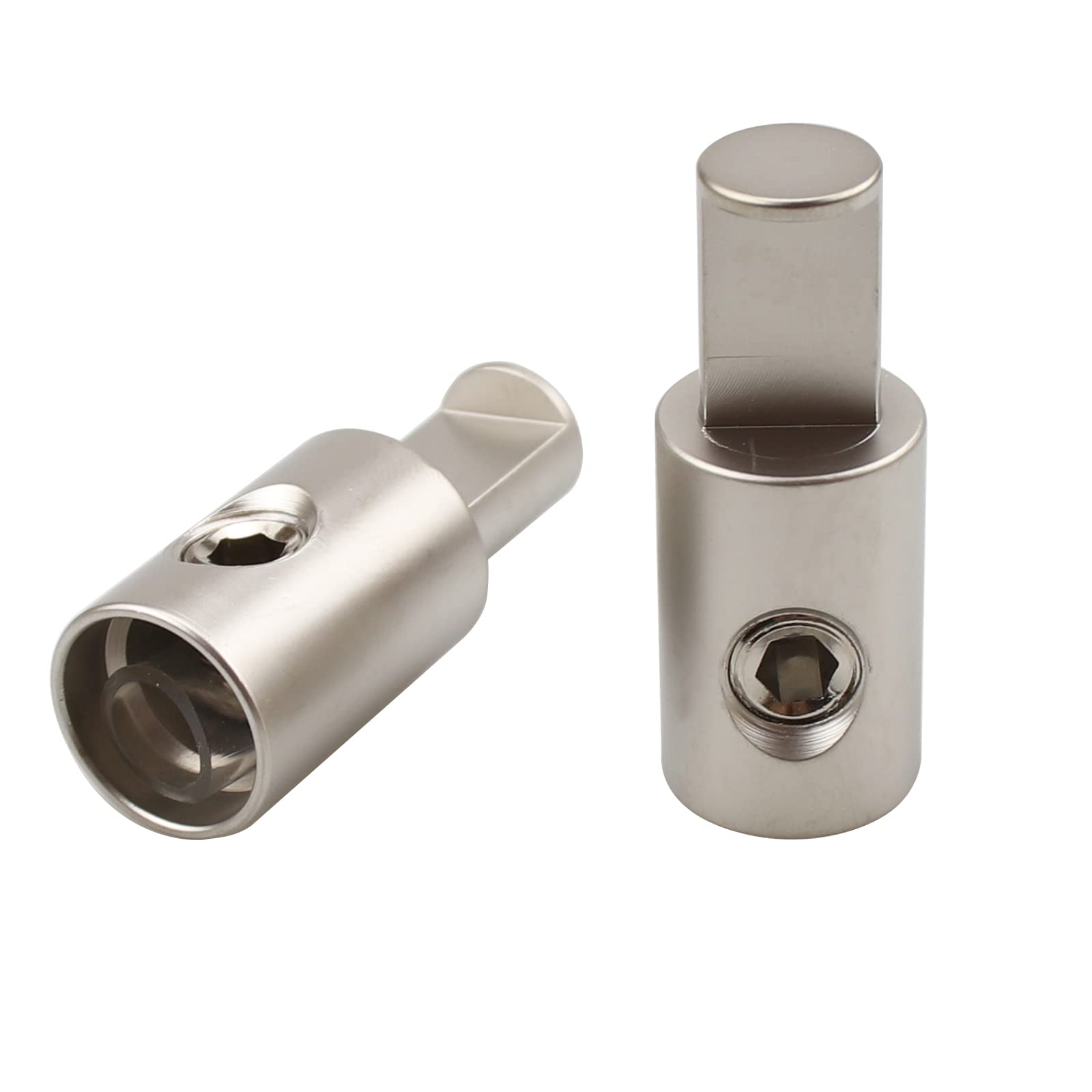 Zookoto 2 Pcs 1X0Ga Wire Ga Reducer, For Car Stereo Audio Awg Pin Power Ground Wire Reducer, 0 Ga To 12.5Mm