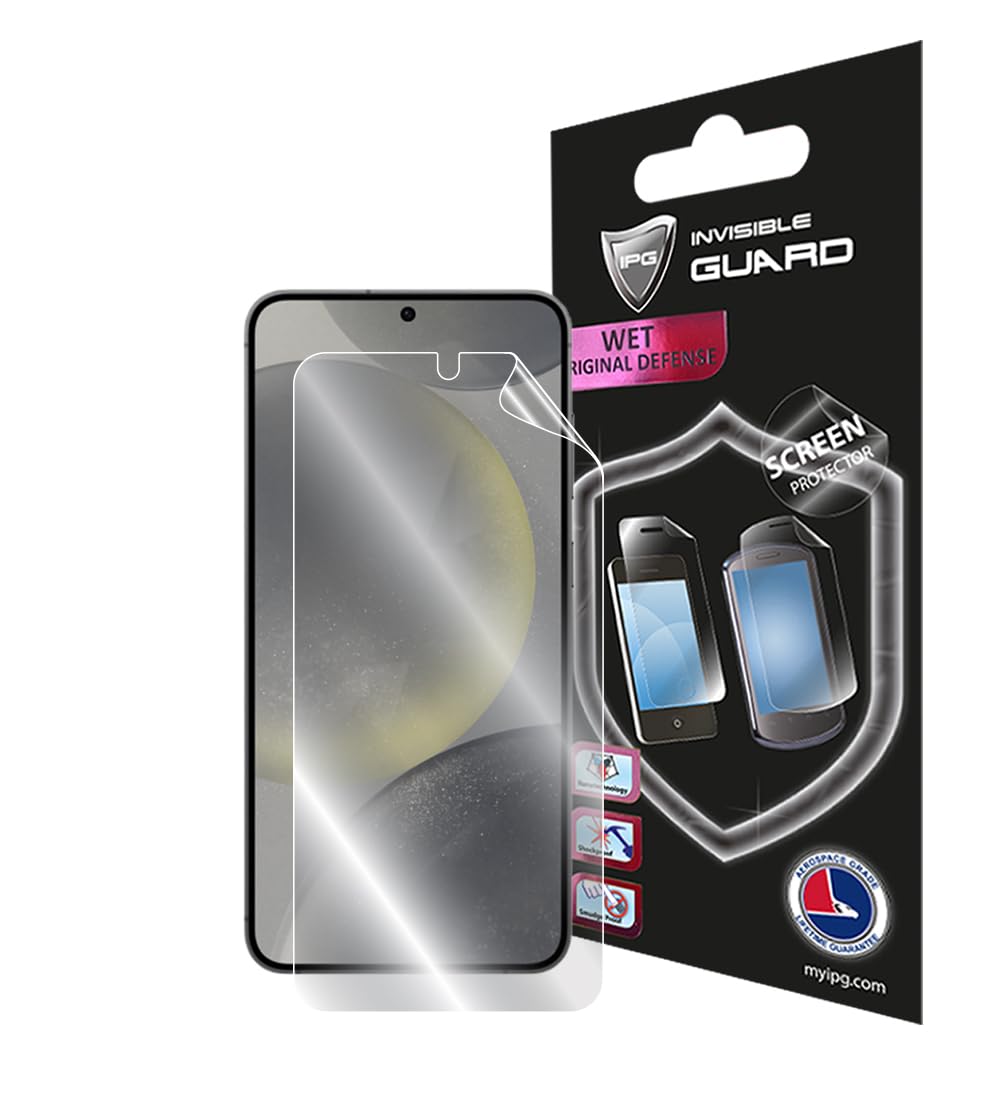 IPG Made for Samsung Galaxy S24 Ultra Hydrogel Protector Invisible Touch Screen Sensitive Ultra HD Clear Film Anti Scratch Skin 