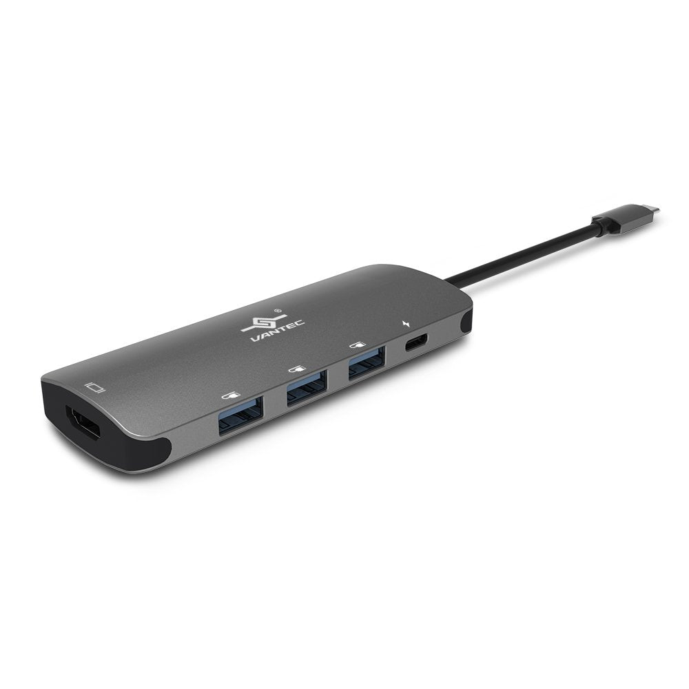 Vantec Link Usb-C 3-Port Hub With Power Delivery And Hdmi 4K (Cb-Cu301Hspd)