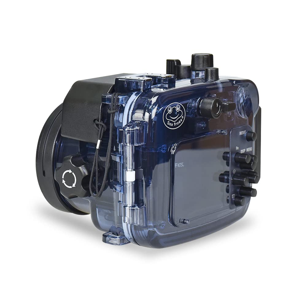 Sea Frogs 195Ft/60M Underwater Waterproof Camera Diving Housing Case For Sony Dsc Rx100 Rx100Ii Rx100Iii Rx100Iv Rx100V Rx100I V