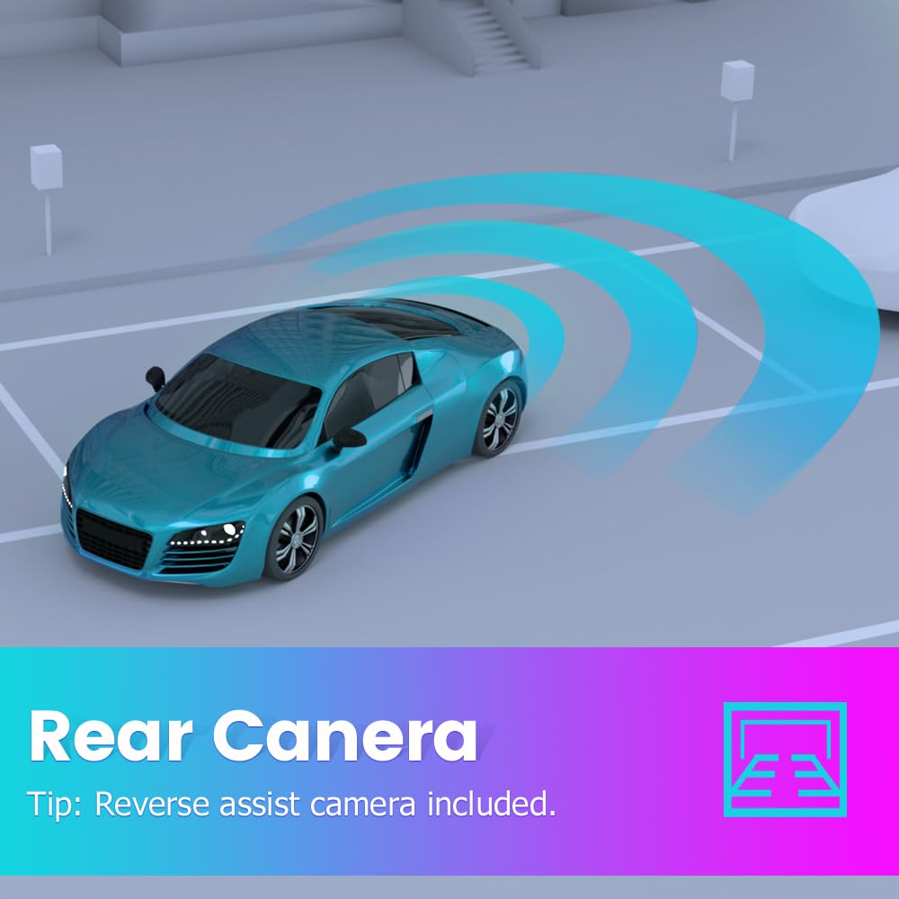 Android 13 [2Gb+64Gb] Car Radio Compatible For Toyota Camry 2012 2013 2014, 10 Inch Touch Screen With Gps/Fm/Wifi/Usb/Reverse Ca