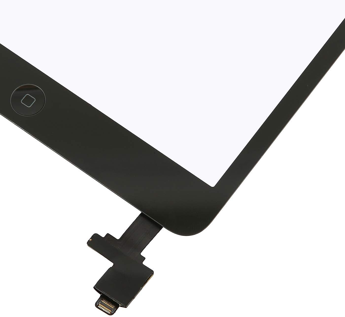 Black Digitizer Repair Kit For Ipad Mini 1&2 A1432 A1489 Touch Screen Digitizer Replacement With Ic Chip + Home Button + Tools +