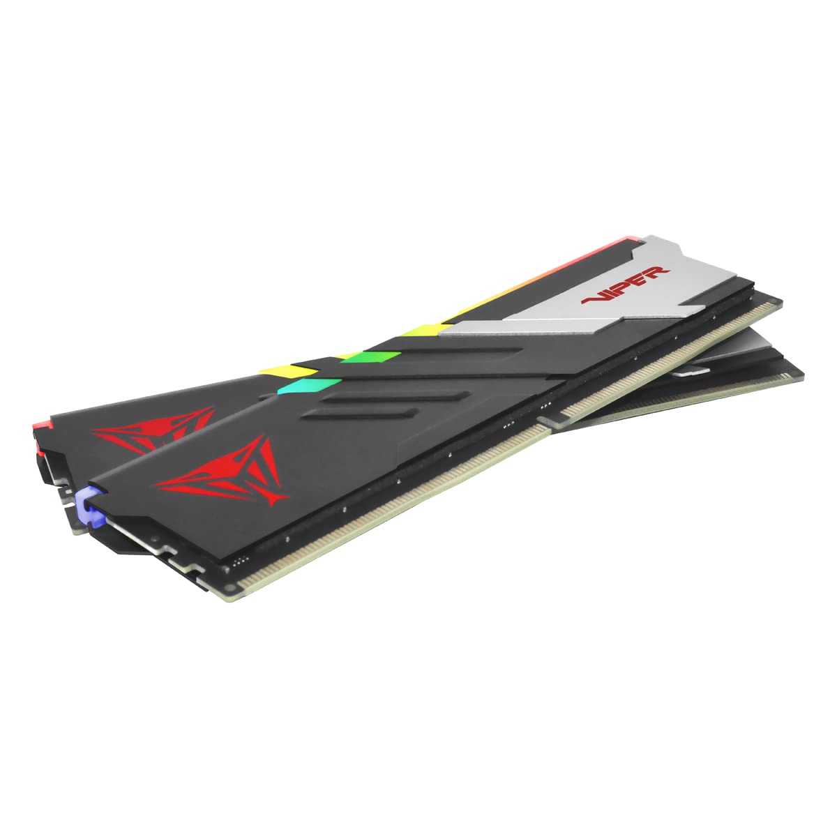 Patriot Viper Venom Rgb Ddr5 Ram 32Gb (2X16Gb) 6000Mt/S Cl30 Udimm Desktop Gaming Memory Kit   Pvvr532G600C30K
