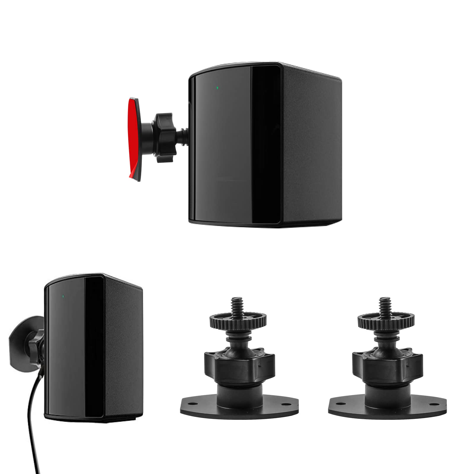 Wall Mount 1/4 Screw Mini Tripod Stand Holder For Valve Index/Htc Vive/Vive Pro Base Station Equipped With Strong Double  Sided 