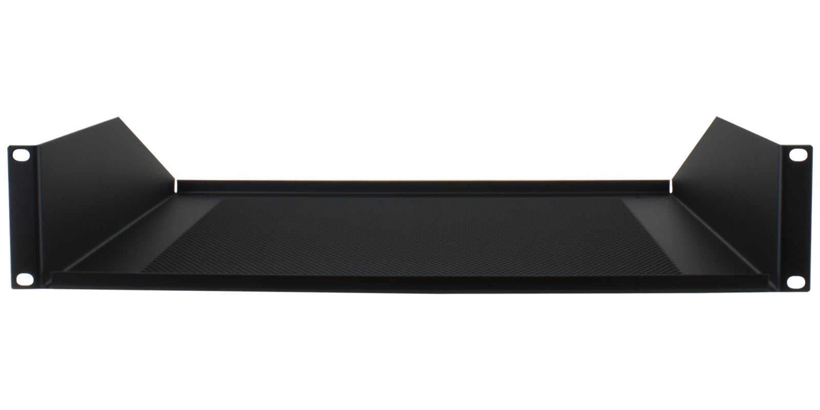 Penn Elcom 2U Vented Rack Shelf Shelf � 2U Black Steel 482.6 Mm 368,2 Mm; 88.9 Mm (Black)