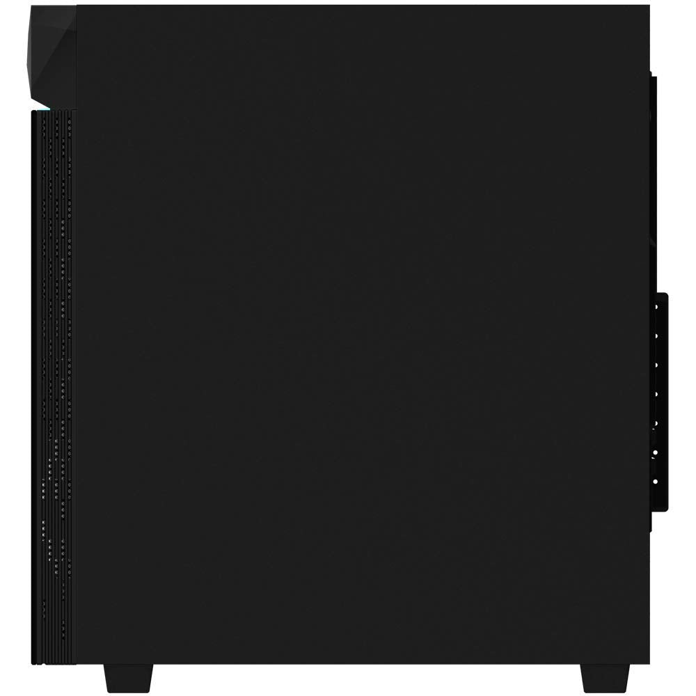 Gigabyte C200 Glass - Black Mid Tower Pc Gaming Case, Tempered Glass, Psu Shroud (Gb-C200G)