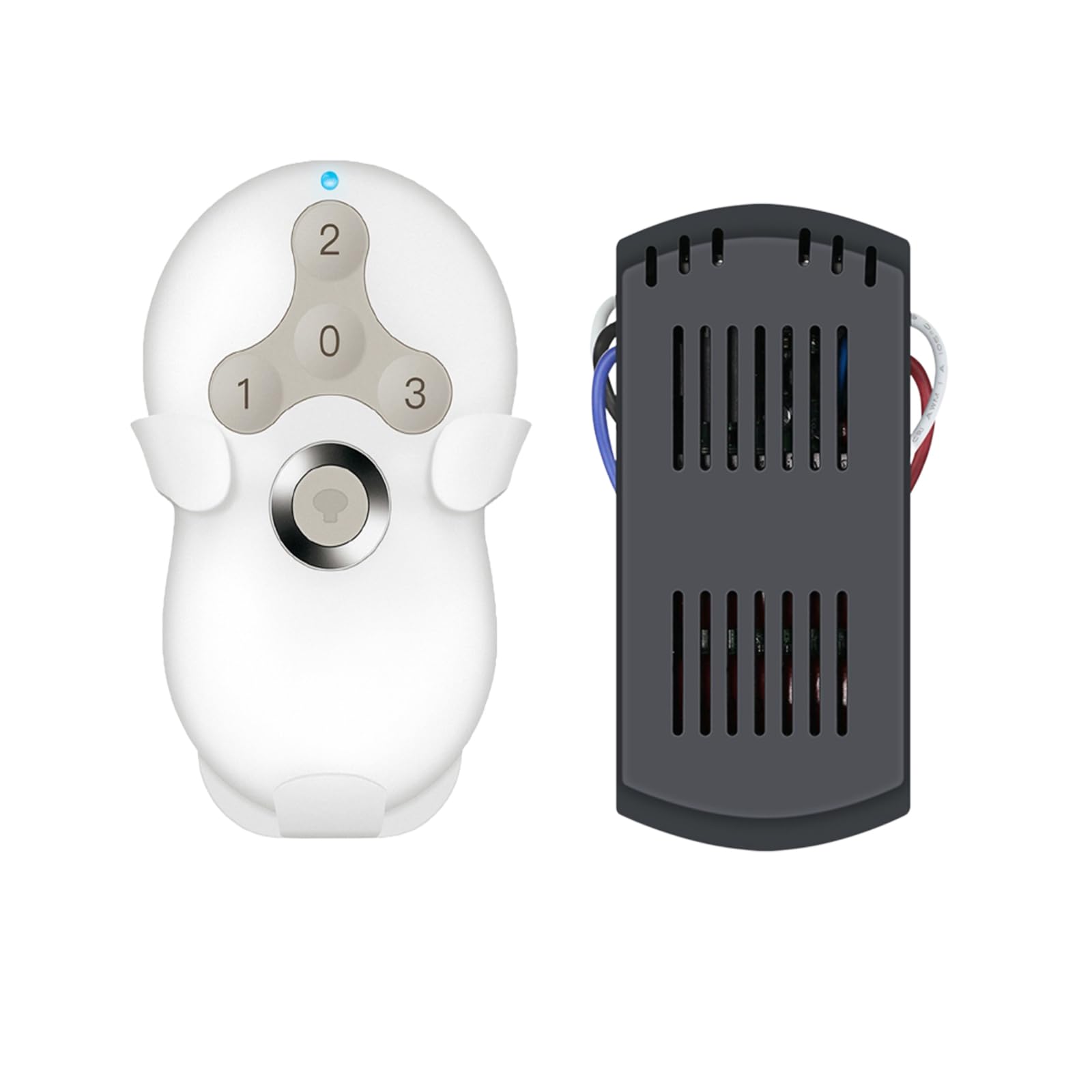 Breeze Bay Universal Ceiling Fan Remote Control And Receiver Kit Compatible With Hunter 99122 99123 99600 99770 99813 99392,3 Sp