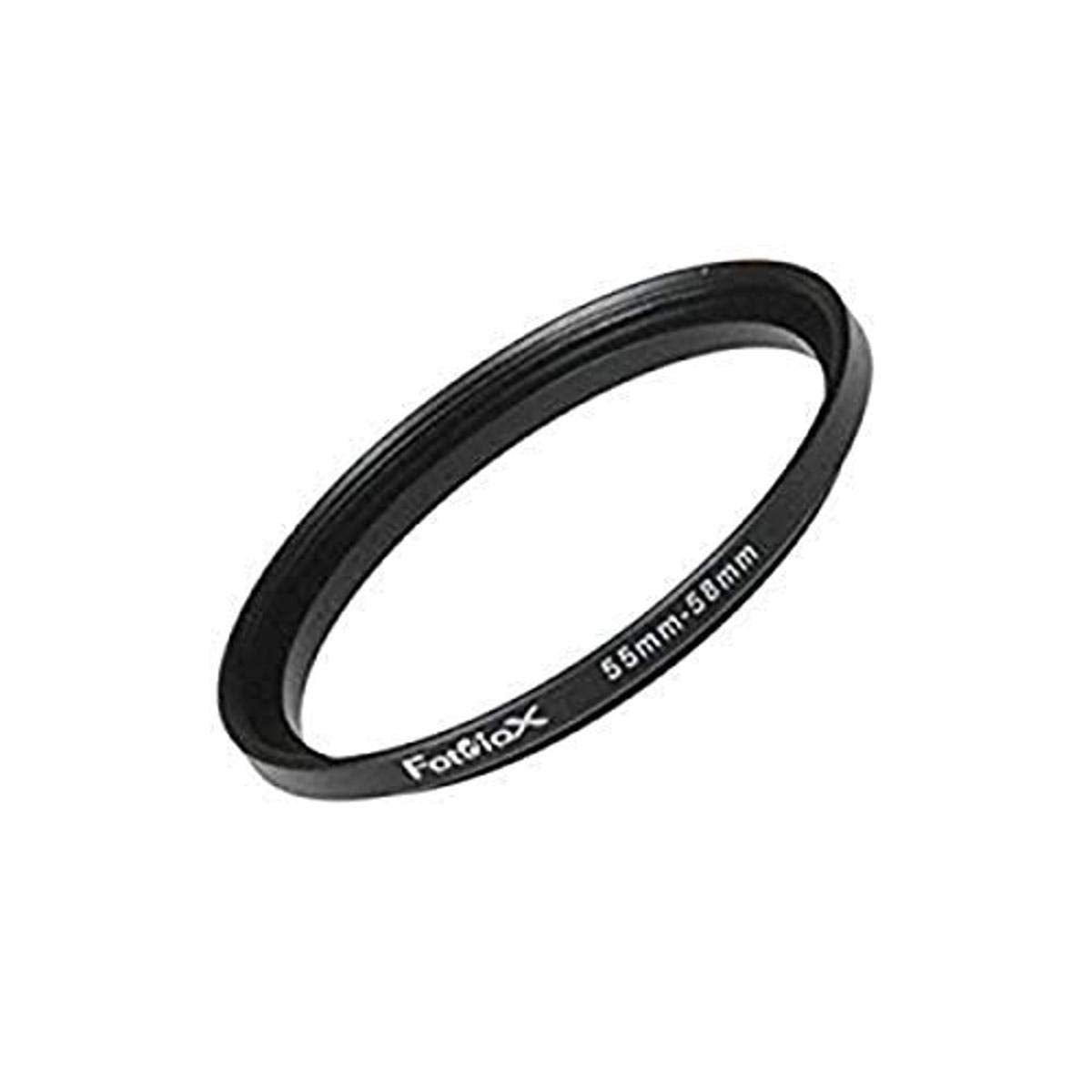 Fotodiox Metal Step Up Ring, Anodized Black Metal 55mm-58mm, 55-58 mm