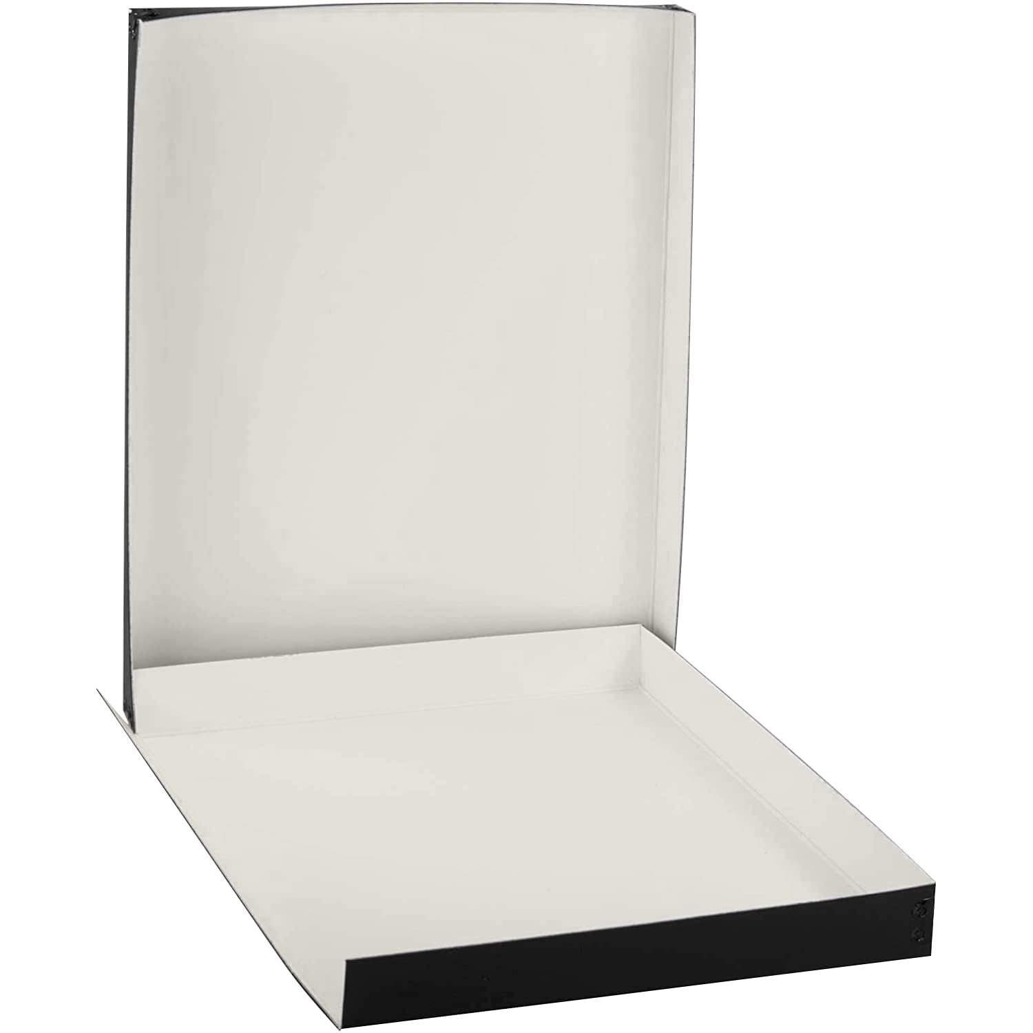 Lineco, 11X14 Black Museum Archival Storage Box, Drop Front Design, 1, 5' Deep, Acid Free With Metal Edge, Preserves Picture Longevity, Organize Photos Or Documents, Crafts, Diy, 2 Pack