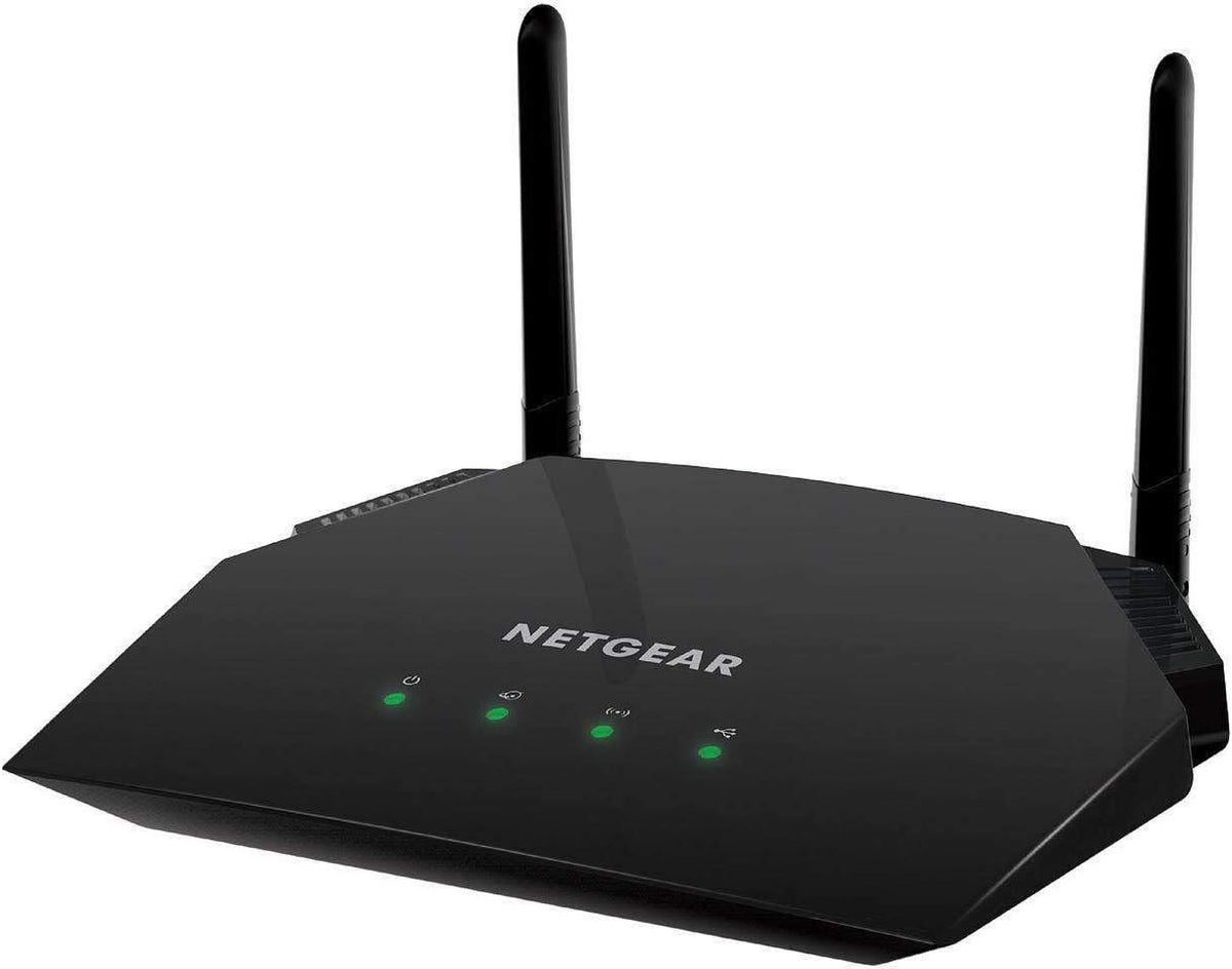 Netgear Ac1600 Dual Band Gigabit Wifi Router (R6260), Black
