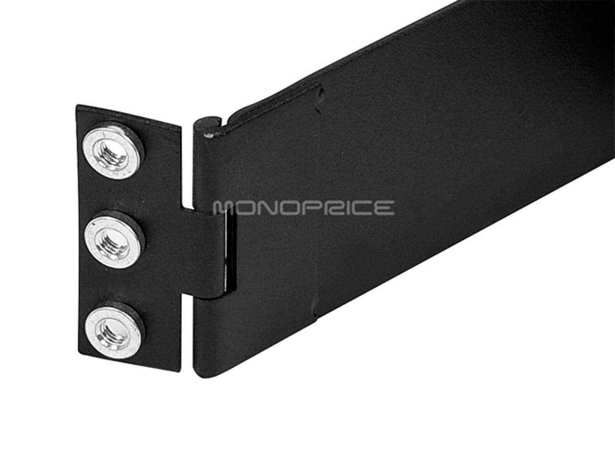 Monoprice 1.75 By 19 By 4 Inch 1U Wall Mount Bracket 108623