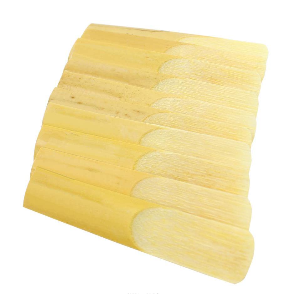 Nicavkit 10 Pack Alto Saxophone Reeds 2.0/2.5/3.0, Alto Sax Reeds Strength 3.0 With Storage Box, Traditional Reeds For Alto Saxo