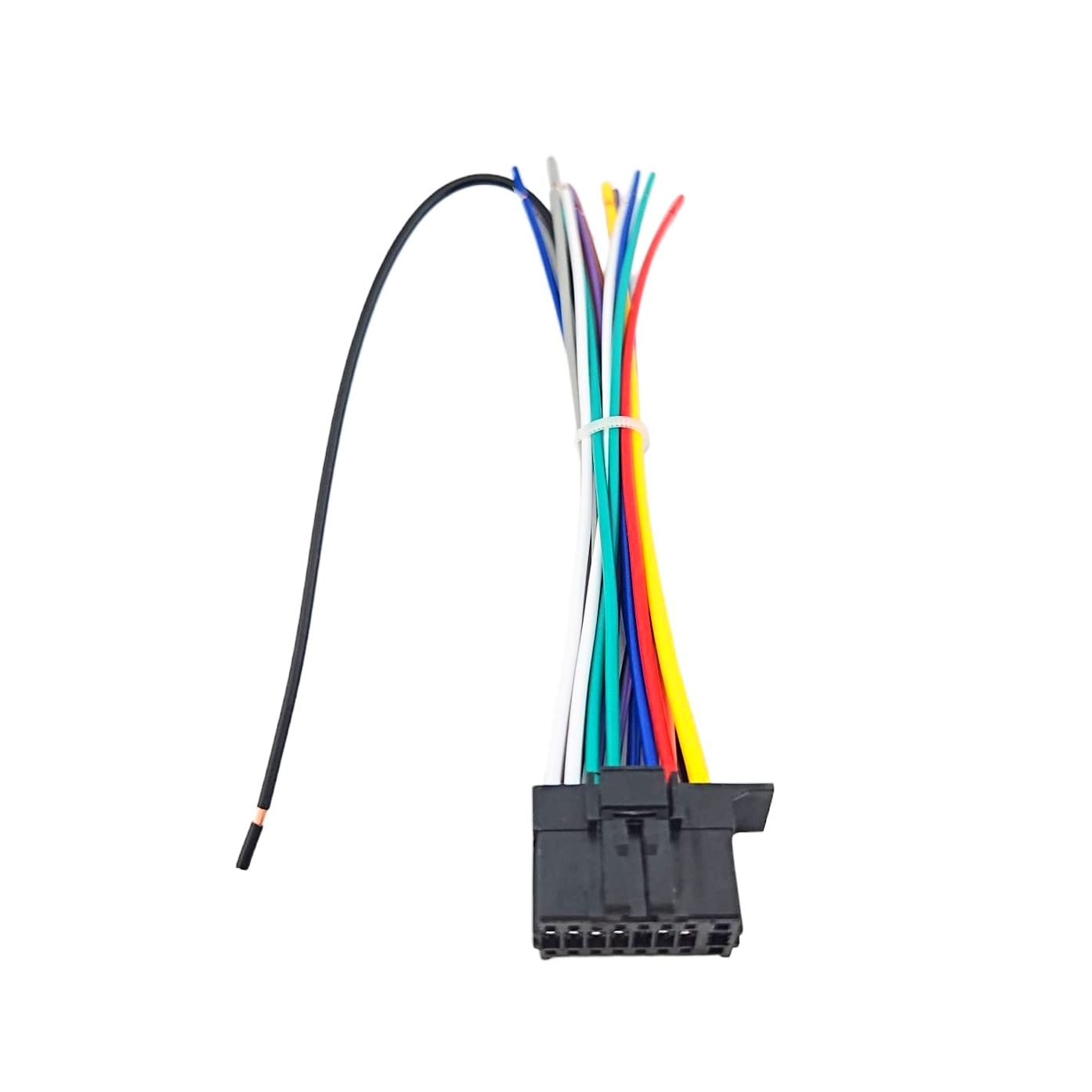 Wire Harness Replacement For Jvc Car Radio Kd R490 Kd R790Bt Kd Sr86Bt Kd Sx24Bt Kd Sx26Bt Kd T710Bt Kd T910Bts Kd Td71Bt Kd X270Bt Kd X370Bts Kw R940Bts Kw V140Bt Kw V250Bt Kw V25Bt Kw V350Bt