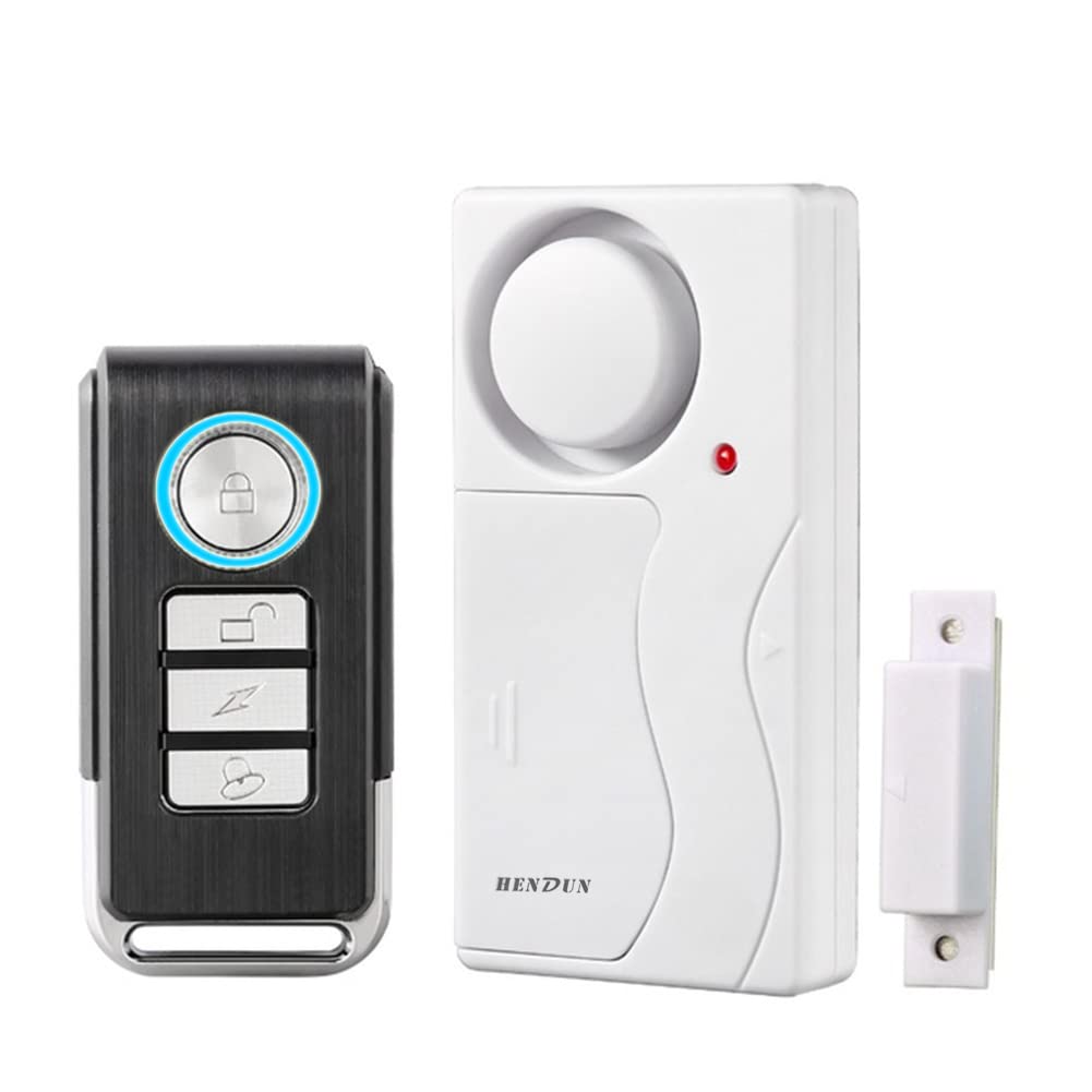 Hendun Wireless Remote Door Alarm, Windows Open Alarms,Magnetic Security Sensor, Pool Door Alarm For Kids Safety, Alzheimer'S Ap