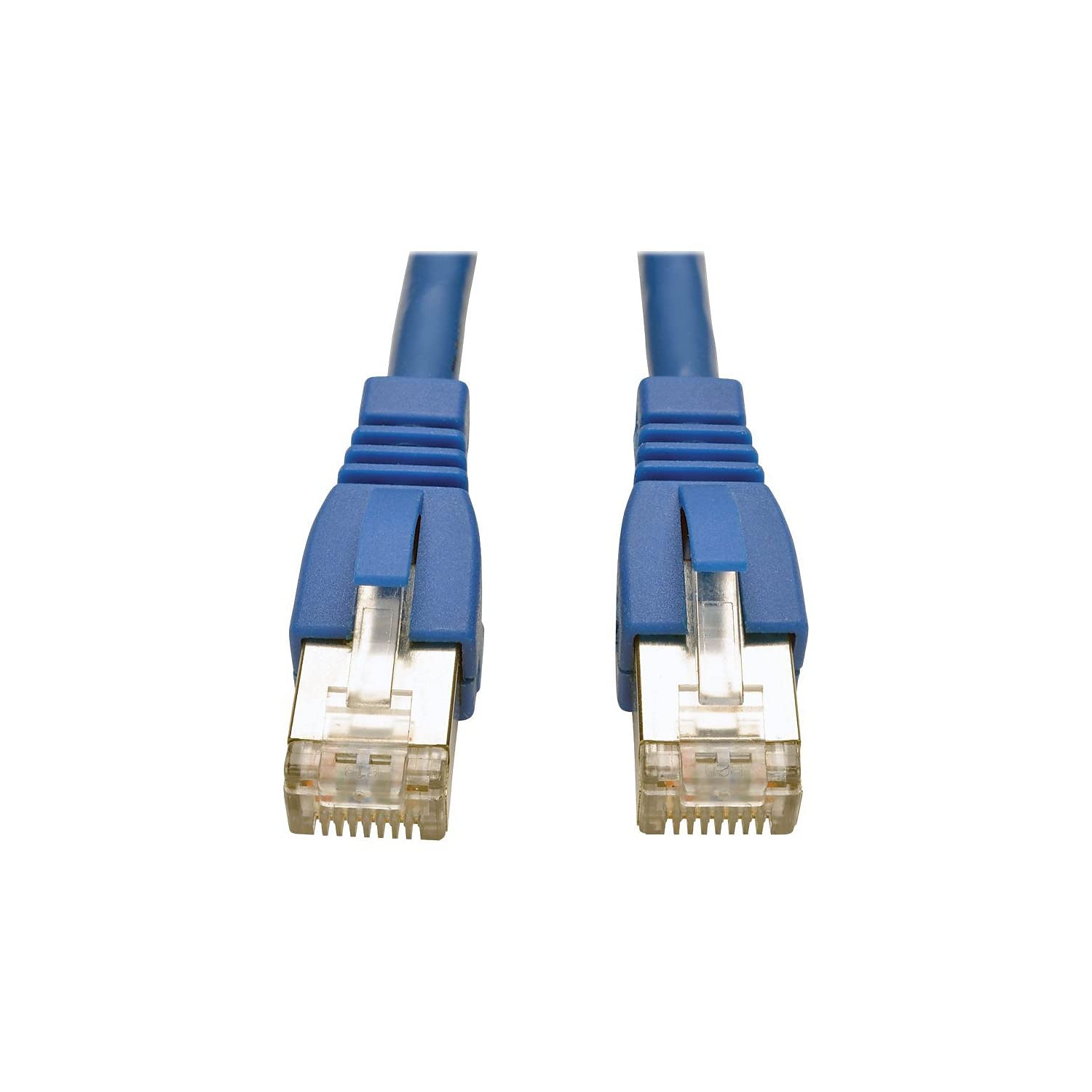 Tripp Lite Cat6A 10G Ethernet Cable, Snagless Molded Stp Network Patch Cable (Rj45 M/M), Blue, 7 Feet / 2.1 Meters, Manufacturer