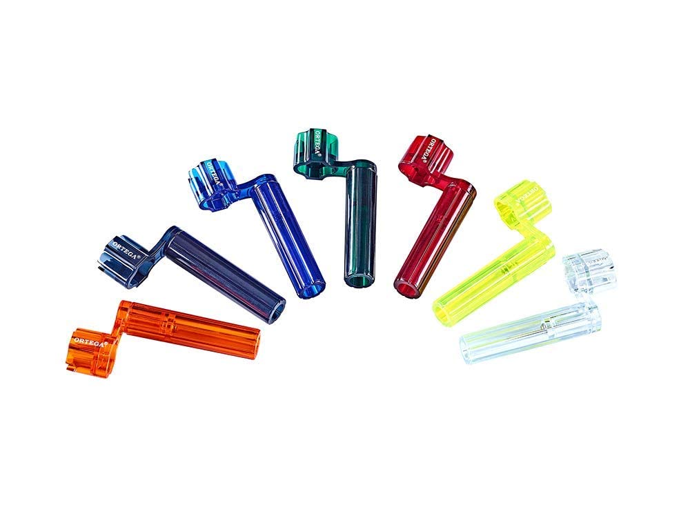 Ortega Guitars Dual Slot String Winder For Guitar & Ukulele-Transparent Yellow (Osw-Dlx-Tye)