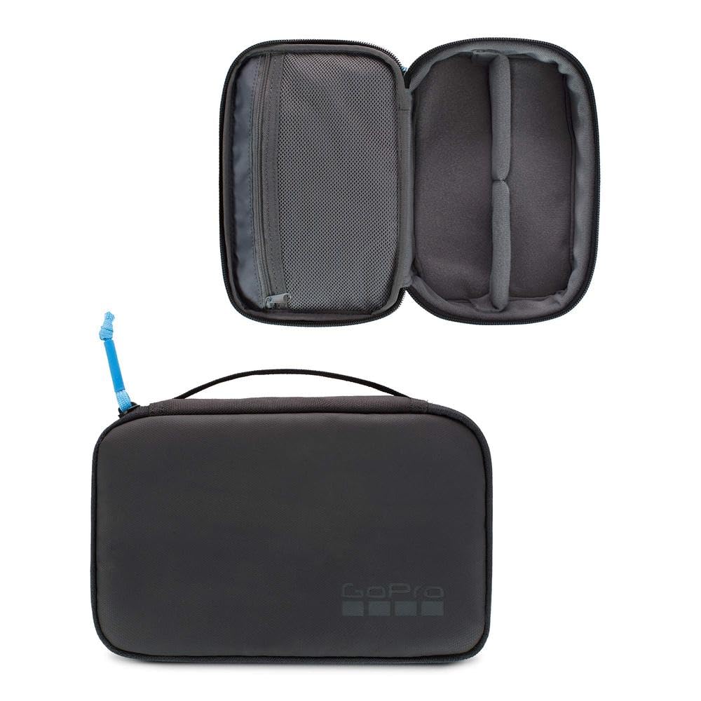 Gopro Travel Kit: Includes Magnetic Swivel Clip, Shorty, And Compact Case - Official Gopro Product, Akttr-002
