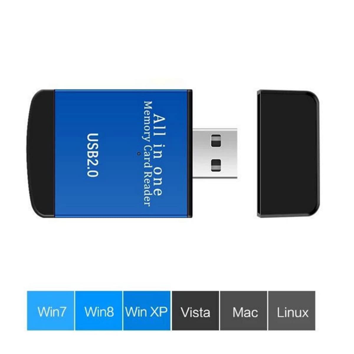 Txy 4 In 1 Card Reader Usb2.0 To Sd Micro Sd Tf Ms Mmc M2 Cardreader For Laptop Pc Smart Card Reader Sd Card Reader 4 In 1 Card