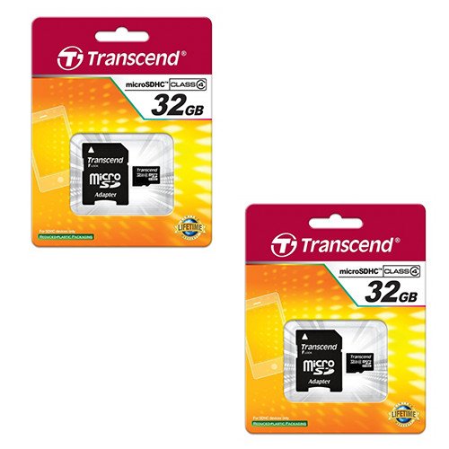 Yuneec Typhoon H Quadcopter Drone Memory Card 2 X 32Gb Microsdhc Memory Card With Sd Adapter (2 Pack)