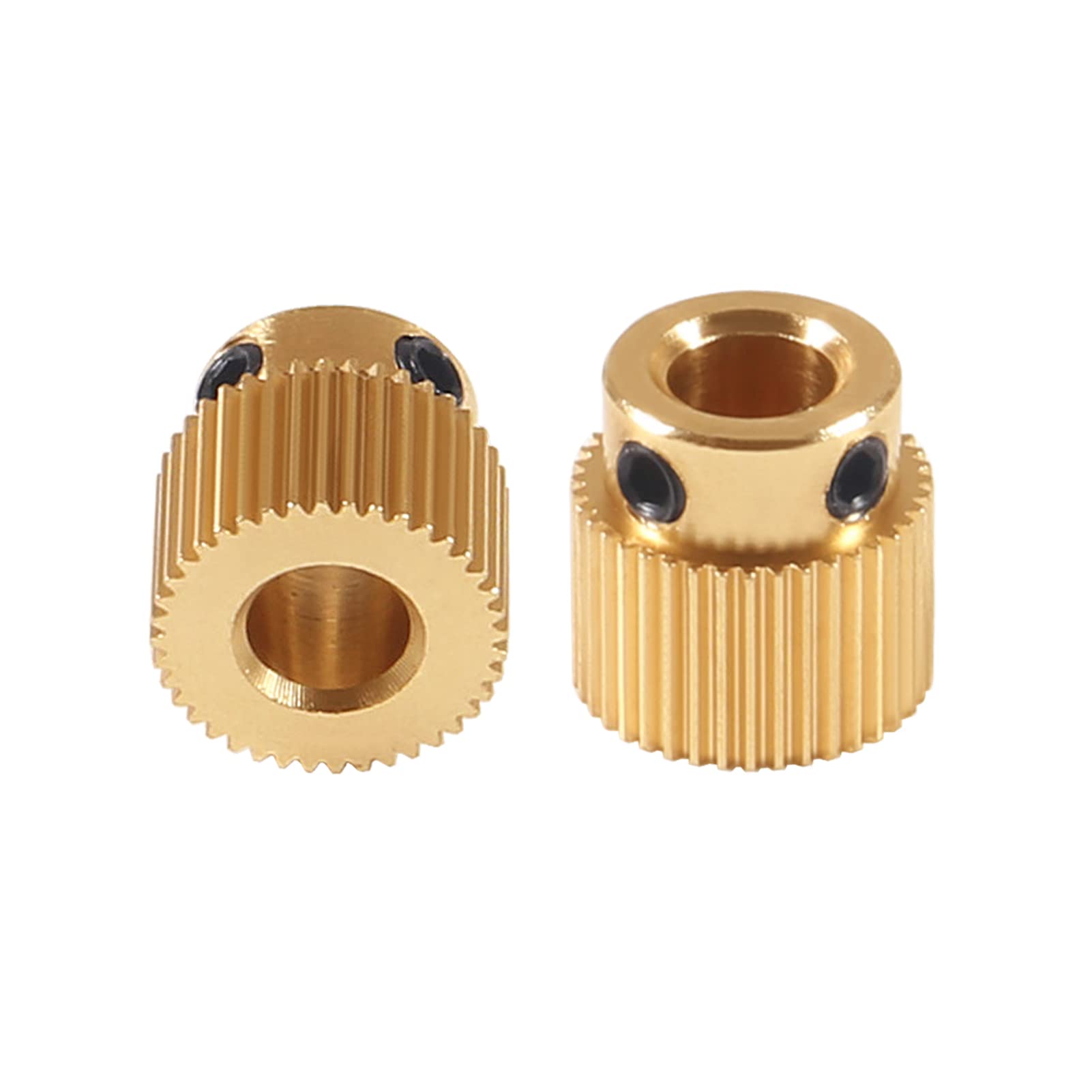 Aokin Brass Extruder Wheel Gear 40 Teeth Drive Gear 3D Printer Parts For Creality Ender 3, Ender 3 Pro, Ender 3 V2, Ender 5/5 Pr