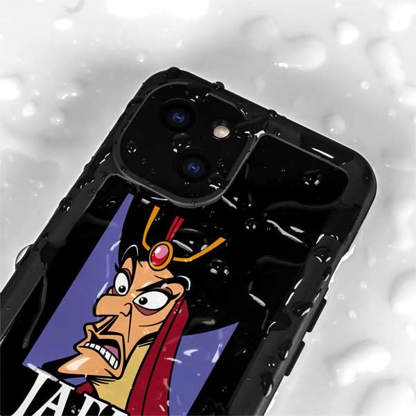 Skinit Waterproof Phone Case For Iphone 13 Mini   Officially Licensed Disney Jafar Portrait Design