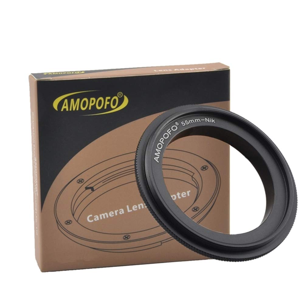 55Mm Macro Lens Reverse Ring Compatible With For Nik D700,D800,D800E,D40,D50,D60,D70,D70S,D80,D40X,D90,D3000,D3100,D3200,Camera And With 55Mm Filter Thread Lens.Macro Shoot(55Mm Ai)