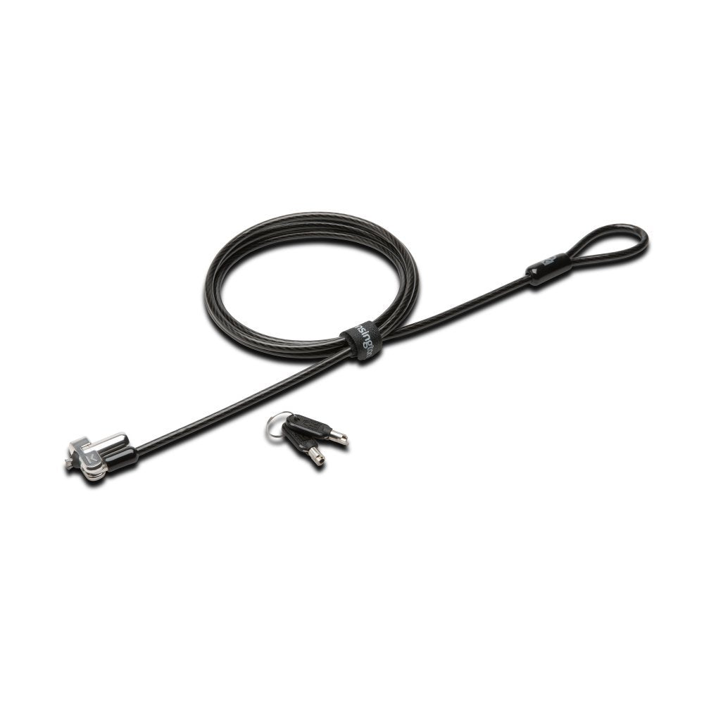 Kensington N17 Dell Laptop Lock - Keyed (K64440WW), Black and Silver, 1.1'x0.4'x0.4'