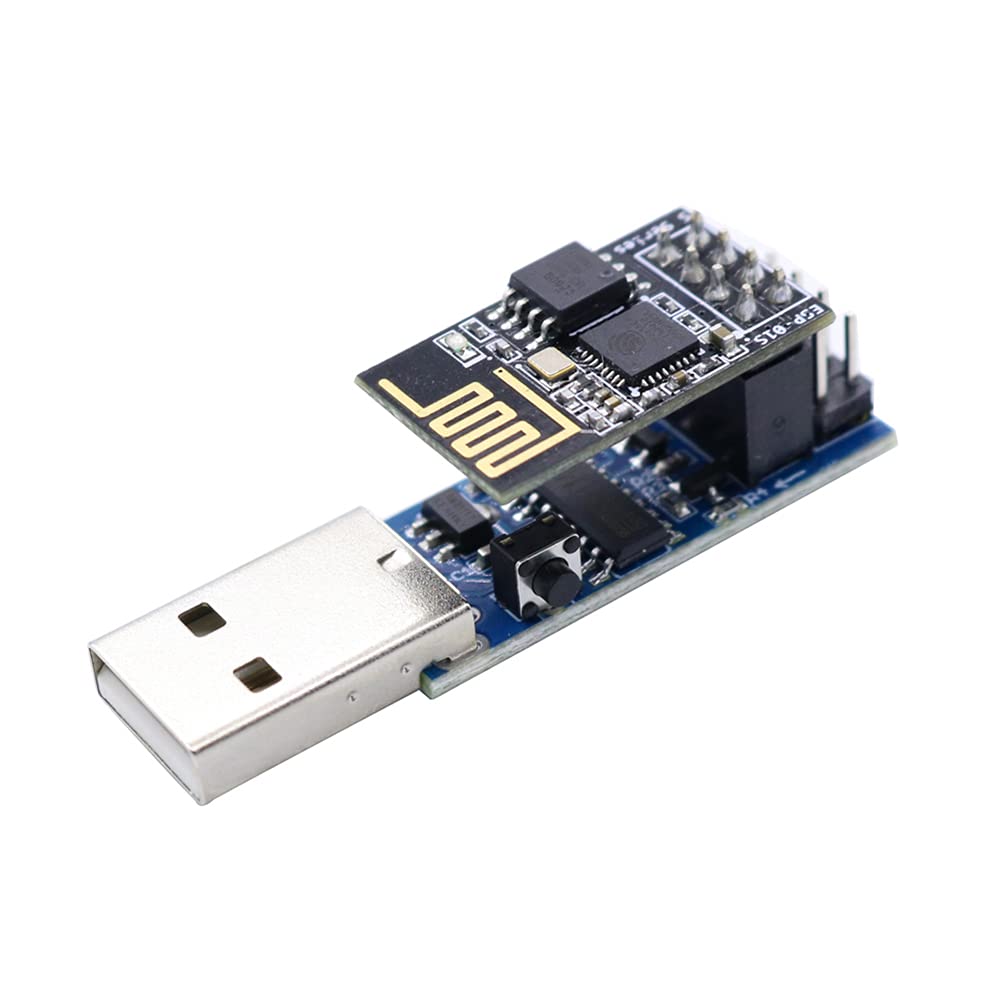 Wishiot Esp Prog V1.0 Usb To Esp8266 Ch340C Esp 01 Esp 01S 4Mb Module Prog Wifi Programmer Downloader With Reset Auto Download C