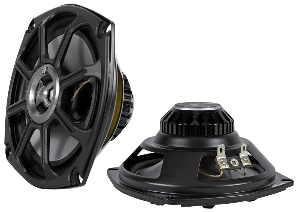 KICKER 10PS52504 5.25 Inch 2-Way PowerSports Series Coaxial Speakers (Pair)