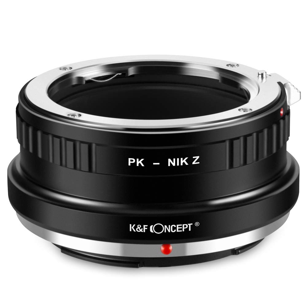 K&F Concept Lens Mount Adapter For Pentax Pk Munt Lens To Nikon Z6 Z7 Camera