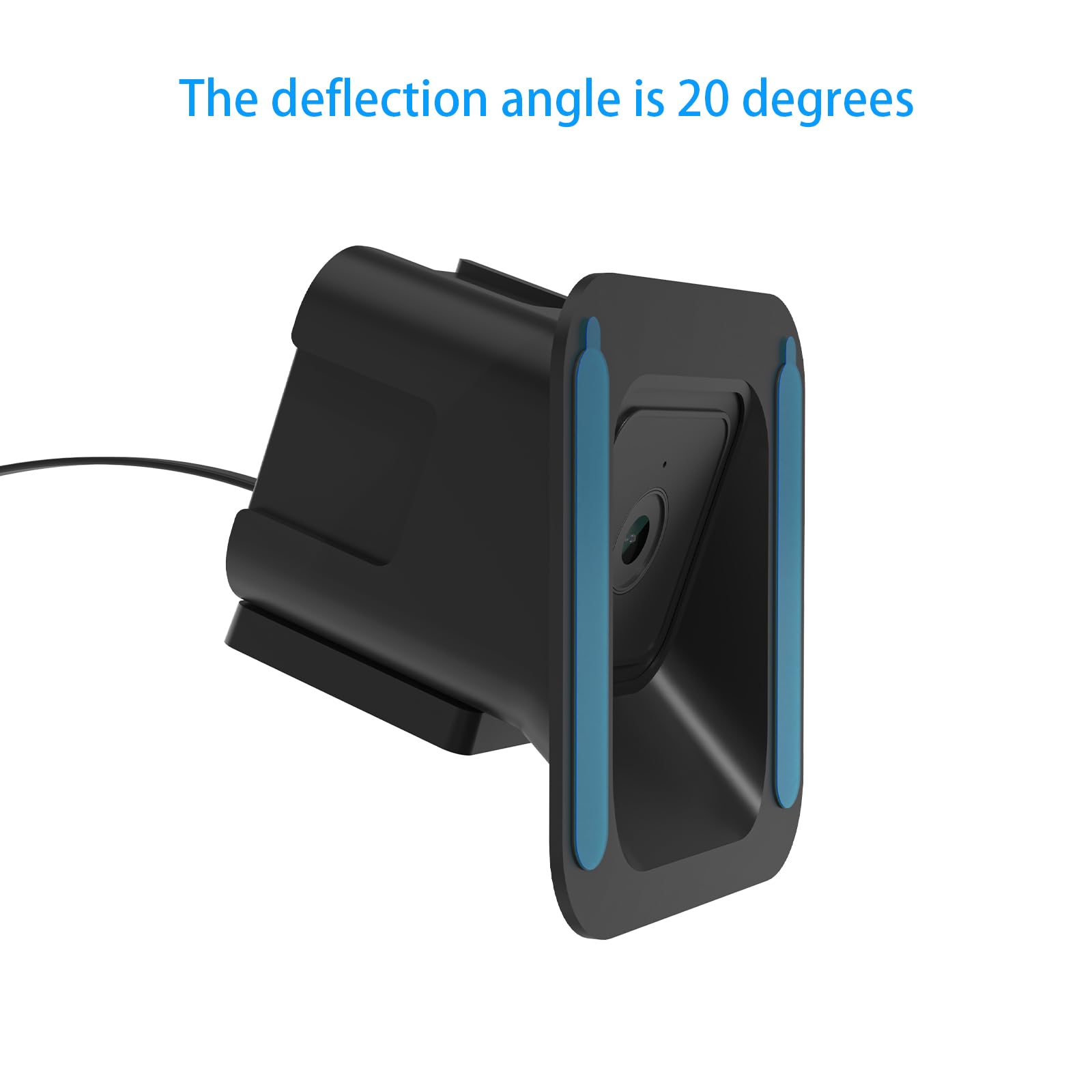 Window Mount For Wyze Cam V4/V3/V3 Pro, Adjustable 20 Degree Tilt(Up/Down/Left/Right), No Screws, Self Adhesive, Easy Installati