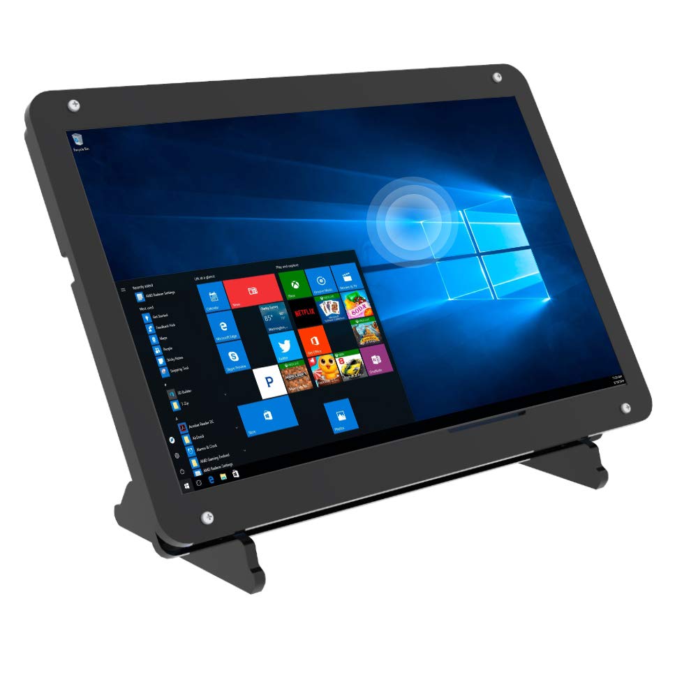 7 Inch Touch Screen Monitor For Raspberry Pi, Portable Ips Display Hdmi 1024 * 600 Touchscreen With Acrylic Case, Second Monitor