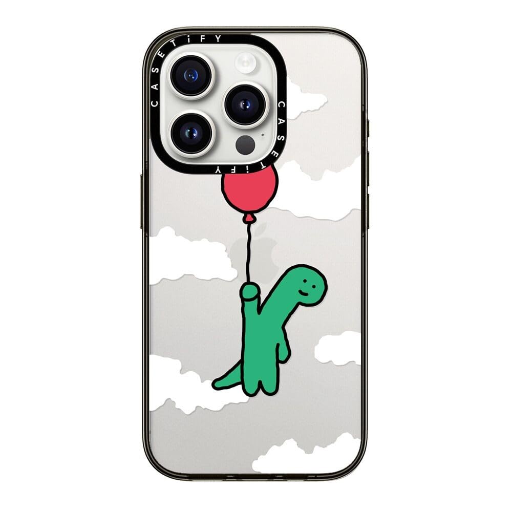 Casetify Compact Iphone 15 Pro Case [2X Military Grade Drop Tested / 4Ft Drop Protection]   I'M Leaving This Planet   Clear Blac