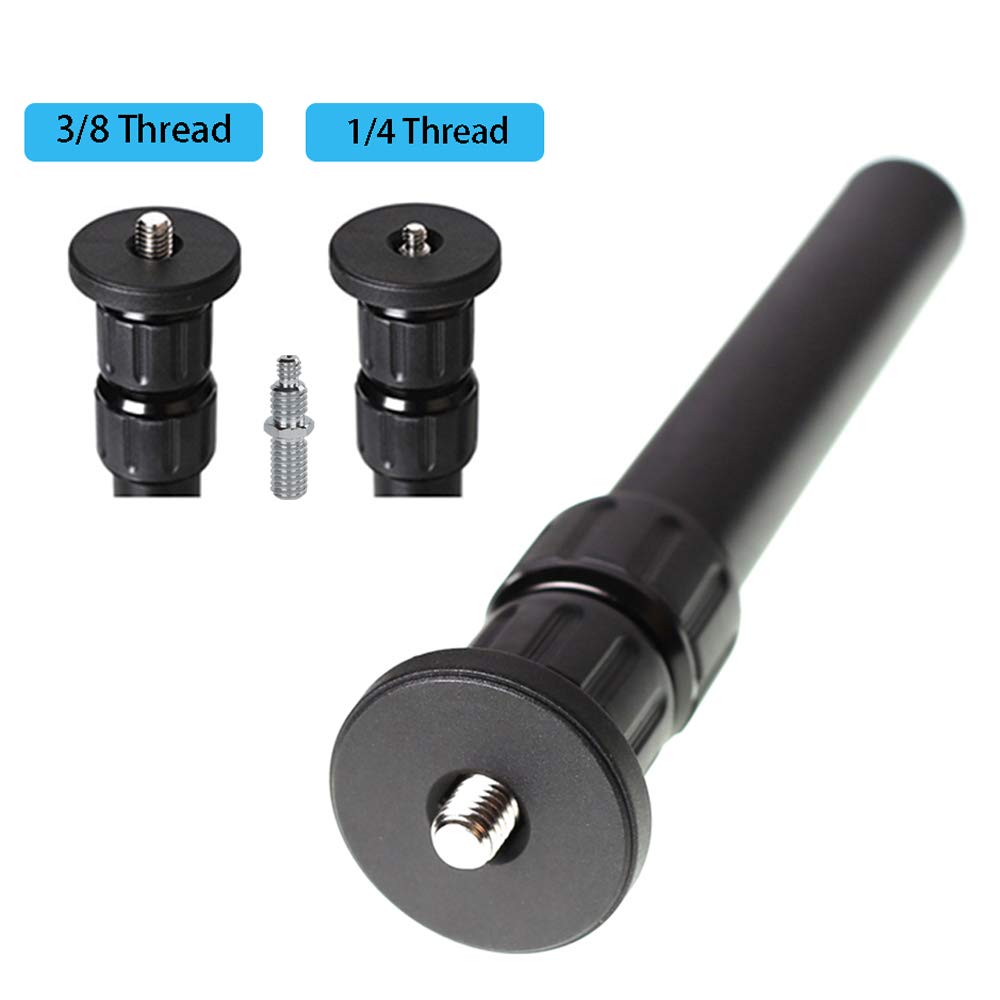 Tripod Center Column Extension Camera Mount Extender Telescopic Rod 3 Section Pole For Monopod Dslr Photo Studio Outdoor Macro S