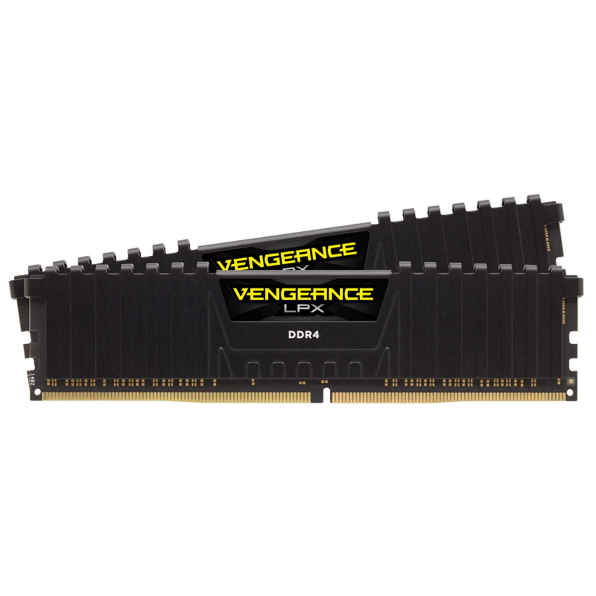 Corsair Vengeance LPX 16GB (2 X 8GB) DDR4 4000 (PC4-32000) C18 1.35V AMD Optimized Memory - Black