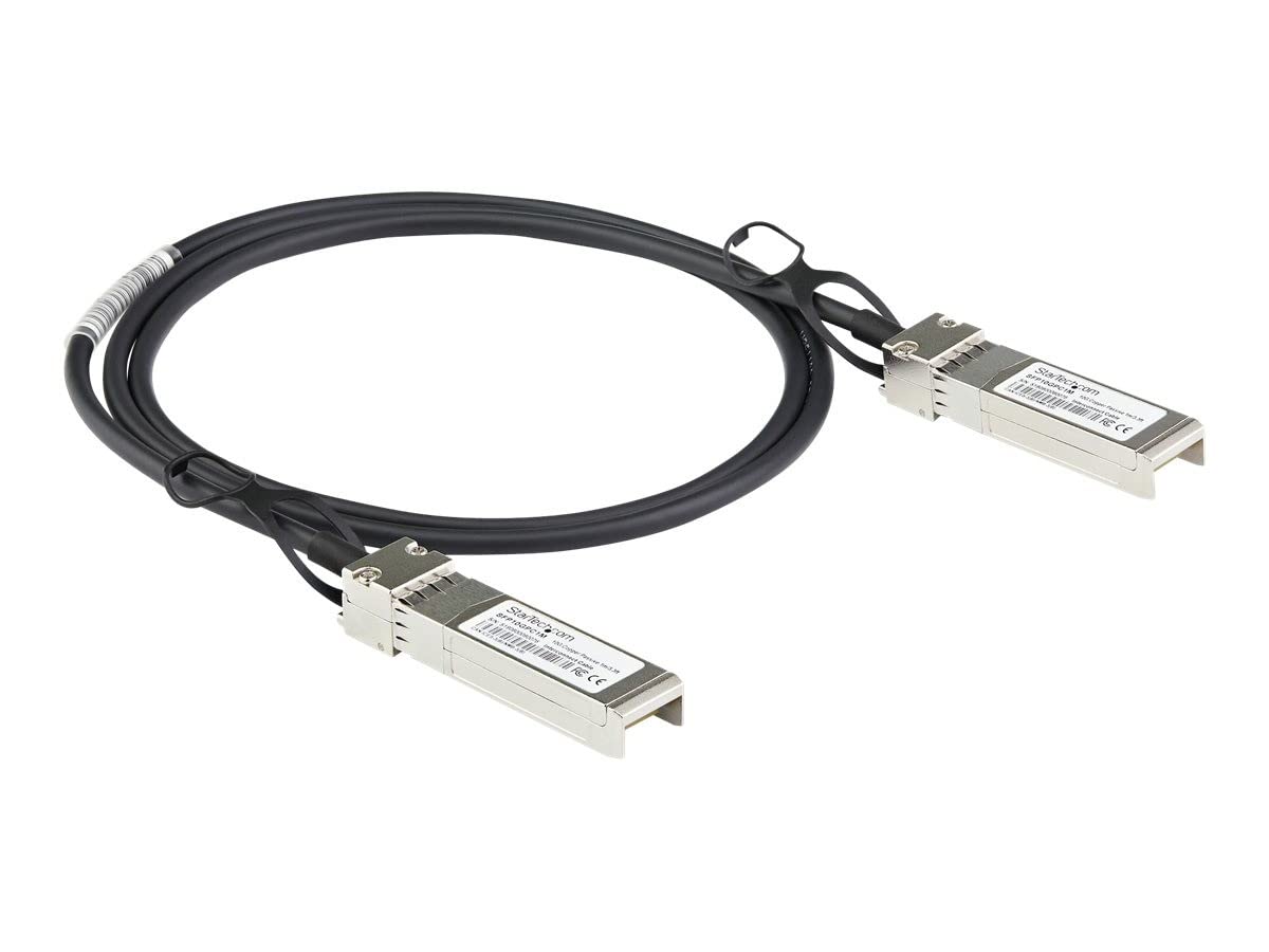 Startech.Com 1M Sfp+ To Sfp+ Direct Attach Cable For Dell Emc Dac Sfp 10G 1M   10Gbe Sfp+ Copper Dac 10 Gbps Passive Twinax