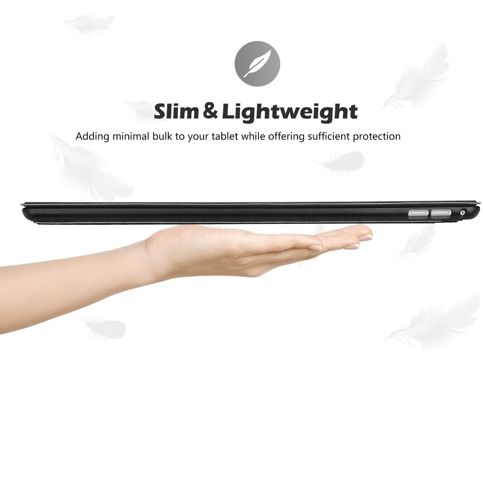 For Kindle Scribe Case For Kindle Scribe 10.2 Inch 2022 Release Pu Leather Slim Lightweight Multiple Angles Stand Smart Cover Wi