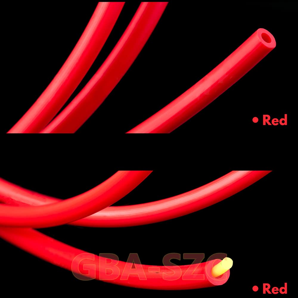 Gba Szc 3 Meters Ptfe Tube Teflon Tubing 3M For 3D Printer J Head Hotend Bowden Extruder 1.75Mm Id1.9Mm Od4Mm.(Ptfe)