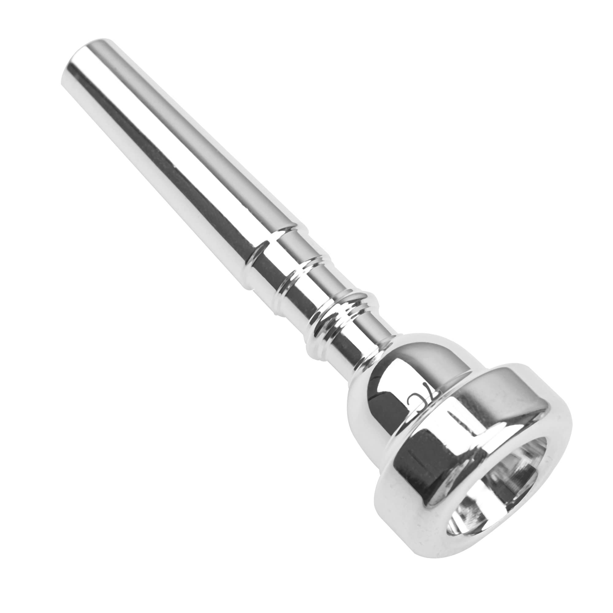 3Pcs Yootones Trumpet Mouthpiece 7C 5C 3C Trumpet Mouthpiece Set For Beginners And Professional Players (Silver)