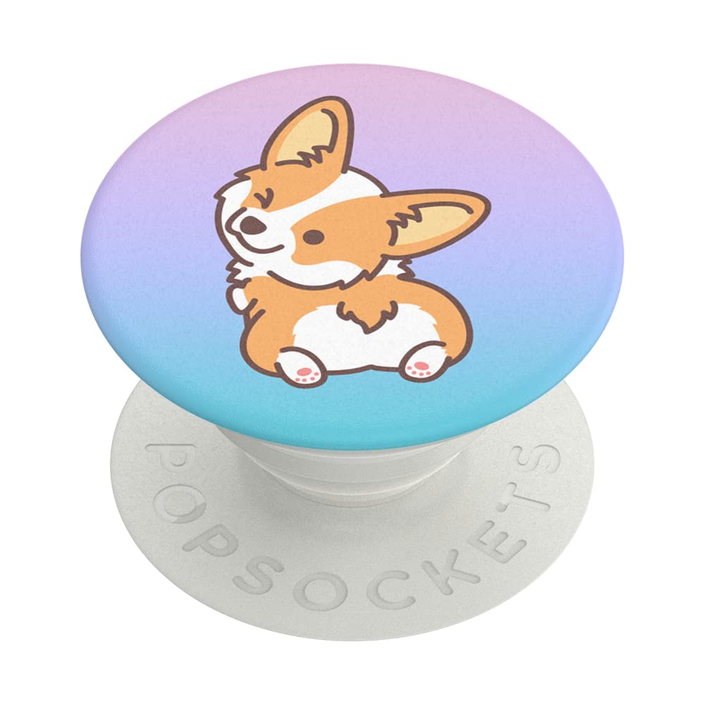 ????PopSockets Phone Grip with Expanding Kickstand, Animal PopGrip   Cheeky Corgi