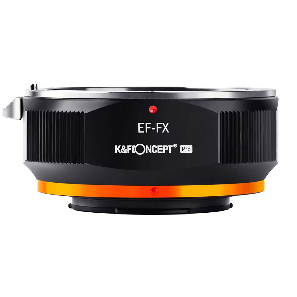 K&F Concept Lens Mount Adapter For Eos Ef/Efs Lens To Fujifx Mount X Pro1 X Camera X Series Mirrorless Cameras With Matting Varnish Design