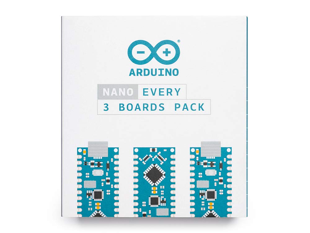 Arduino Nano Every (3 Boards Pack)